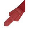 INSPIRE CHIC Women's Wide Stretchy Vintage Elastic Chunky Waist Buckle Belts - 3 of 4