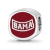 Black Bow Jewelry Sterling Silver Alabama Crimson Tide NCAA Bead Charm - 4 of 4