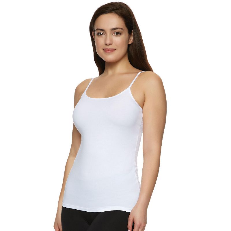 Felina Womens Micro Modal Camisole, Adjustable Tank Top 3-Pack, 4 of 6