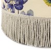 NicBex Modern 24" Round Ottoman Upholstered Footstools with Button Tufted Top for Bedroom and Living Room - 4 of 4