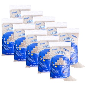 SandPiper 50lb Premium Grade Multi-Use Play Sand, Chemical Free Formula, 10 Pack - 1 of 4