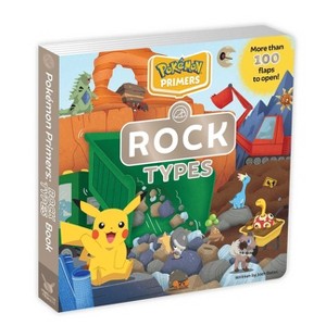 Pokémon Primers: Rock Types Book - by  Josh Bates (Board Book) - 1 of 1