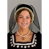 HalloweenCostumes.com    Queen Anne Boleyn Costume Kit, Black/Orange/Green - 2 of 4