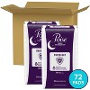 Poise Incontinence Bladder Control & Postpartum Pads for Women - Extra Coverage - Overnight Absorbency (8 Drop) - 2 of 4