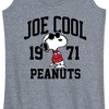 Women's - Peanuts - Joe Cool Nope Not Today Graphic Racerback Tank - 2 of 4
