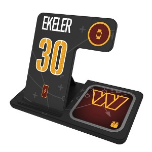 NFL Washington Commanders Players Game Tactic 15-Watt 3 in 1 Charging Station - 1 of 4