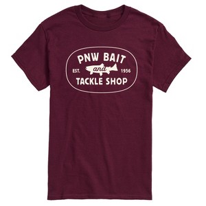 Men's - Instant Message - Pnw Bait And Tackle Short Sleeve Graphic T-Shirt - 1 of 4
