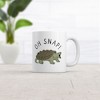 Crazy Dog T-Shirts Oh Snap Mug Funny Snapping Turtle Joke Novelty Cup-11oz - 2 of 4