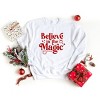 S.W.Smiley Believe in Magic Sparkle - Women's Graphic Sweatshirt - 2 of 4
