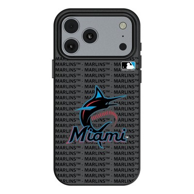 MLB National League Teams Text Backdrop MagSafe Compatible Cell Phone Case for Apple iPhone 17 Series