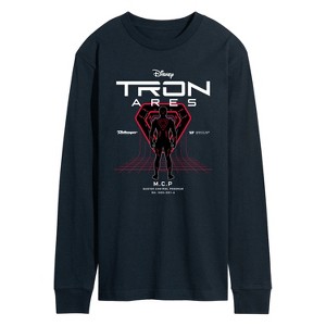 Men's - TRON Ares - Tron Dark Digital Long Sleeve Graphic T-Shirt - 1 of 4