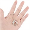 Unique Bargains Lovers Dolphin Pendant Silver Tone Key Chain Keyring 2pcs - 3 of 4
