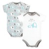 Luvable Friends Infant Boy Layette Baby Starter Set 25pc, Boy Basic Elephant, 0-6 Months - image 4 of 4