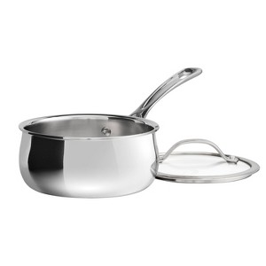Cuisinart 1.5qt Pure Clad Triple Ply Stainless Steel Sauce Pan with Cover - 1 of 4