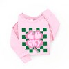 The Juniper Shop Lucky Clover Checkered Toddler Long Sleeve Tee - 2 of 3