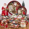 14oz 4pk Earthenware Magic of Christmas Santa Mugs - Certified International - 2 of 3