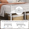 Yaheetech Metal Platform Bed Frame with Cloud-inspired Design Headboard - 4 of 4