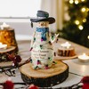 Pavilion Gift Company - New Year - 6" Snowman with String Lights - Decorative Objects - 2 of 4