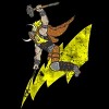 Men's Design By Humans Ride the lighting By Biotwist T-Shirt - 2 of 4