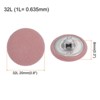Unique Bargains Round Metal Sewing Cloth Covered Button 10 Pcs - 2 of 4