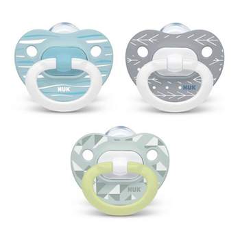 MAM Perfect Baby Pacifier, Patented Nipple, Developed with Pediatric  Dentists & Orthodontists, Boy, 6-16 (Pack of 2) 6-16 (Pack of 2) (Kids) Blue