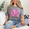 Simply Sage Market Women's Love Vibes Bolt Short Sleeve Garment Dyed Tee - 2 of 4