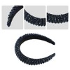 Unique Bargains Crystal Headband Rhinestone Hairband for Women 1.2 Inch Wide 1Pcs - 4 of 4