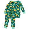RuffleButts SoftSnooze Toddler Gender Inclusive Holiday Long Sleeve Pajama Set - 2 of 2