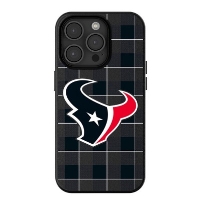 Keyscaper NFL AFC Teams Plaid MagSafe Compatible Cell Phone Case for Apple iPhone