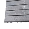 Racxily Interlocking Deck Tiles Striped Pattern, 12" x 12" Square Light Gray Acacia Hardwood Outdoor Flooring for Patio, Bancony - 3 of 4