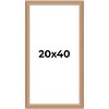 PosterPalooza | Panoramic Weathered Yellow Picture Frame - UV Acrylic, Foam Board Backing, Hanging Hardware - 2 of 4