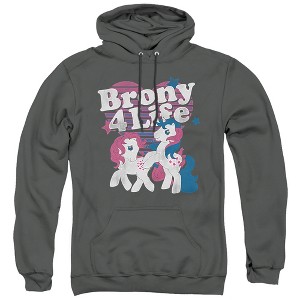 My Little Pony Retro Brony 4 Life Adult Pull-Over Hoodie - 1 of 4