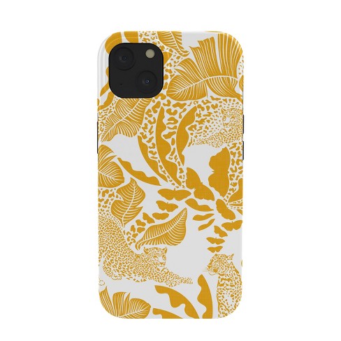 evamatise Surreal Jungle in Bright Yellow Tough iPhone Case - Society6 - image 1 of 1