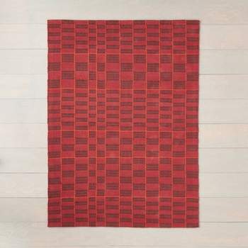 Backing Broken Striped Rug Red - Opalhouse™ designed with Jungalow™