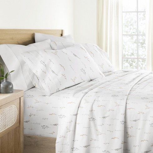 Wild Garden Cotton Bed Sheets – Super Soft, Brushed & Washed Sateen Weave Cotton for Cozy Comfort - Becky Cameron - image 1 of 4