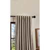 Martha Stewart 95"x50" 2pk Lucca Velvet 95" Back Tab Lined Curtain Panel - 2 of 4