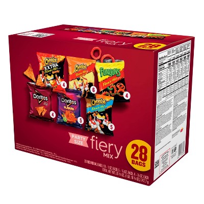 Frito-Lay Variety Pack Fiery Mix - 28ct