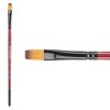Creative Mark Ebony Splendor Short-Handled Synthetic Sable Paint Brush, Shaders, Teijin Multi-Filament Hair, Handcrafted Synthetic Paint Brushes for - 2 of 4