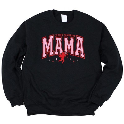 Simply Sage Market Women's Graphic Sweatshirt Cupid's Favorite Mama