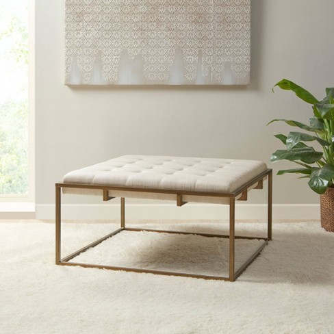 Small square deals tufted ottoman