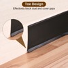 Unique Bargains Self-Adhesive Waterproof Flexible Baseboard Molding Trims for Wall and Floor - 3 of 4
