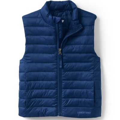 Lands' End Kids Insulated Down Alternative Thermoplume Vest - Small ...