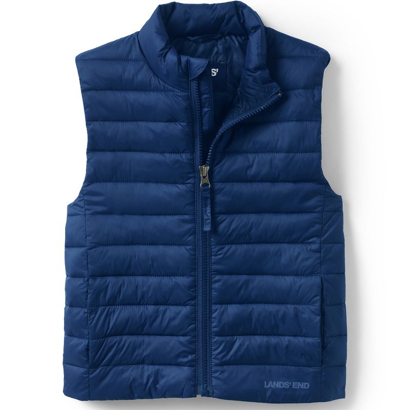 Lands' End Kids Insulated Down Alternative ThermoPlume Vest, 1 of 6