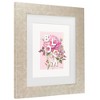 Trademark Fine Art Lisa Audit Obviously Pink 09 Matted Framed Art - 3 of 4