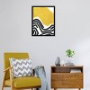 19" x 25" Color Block Maze I by June Erica Vess - Amanti Art: Modern Giclee, Hardwood Frame - 4 of 4