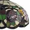 Amora Lighting Tiffany Style Hummingbirds Floral Hanging Lamp 16 Inch Wide - 3 of 4