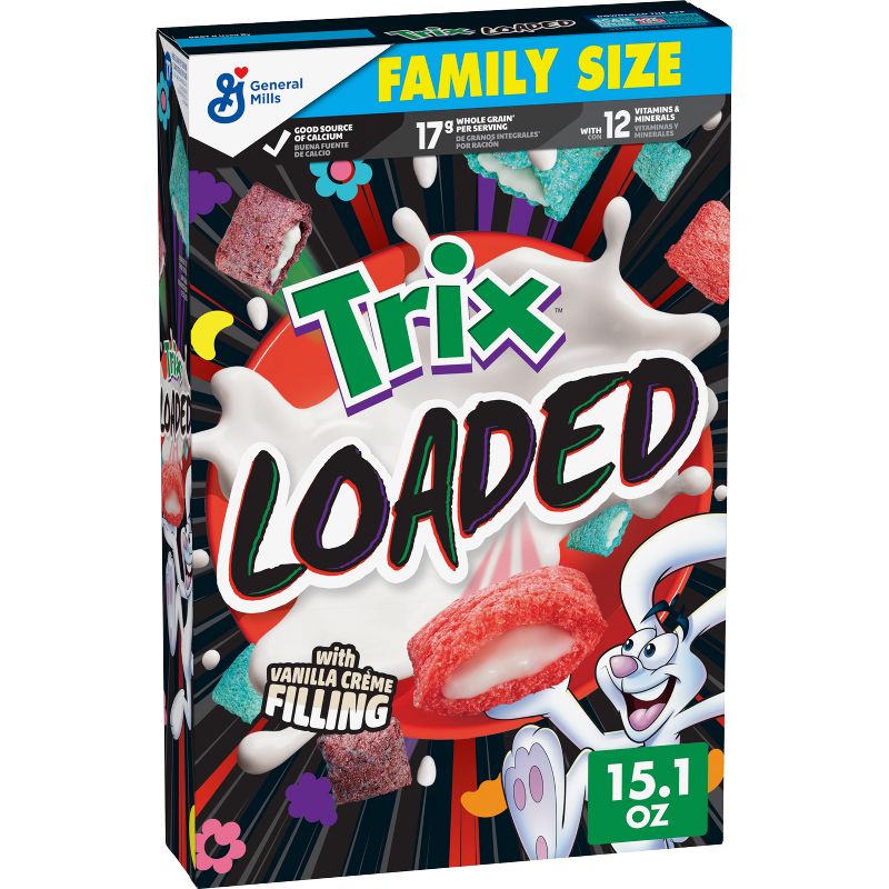 Trix Loaded Family Size Cereal - 15.1oz, 1 of 9