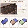 NicBex 2-Drawer File Cabinet Under Desk Storage with 2 Doors and Adjustable Shelf Storage Cabinet for Home, Office - 4 of 4