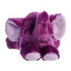 Aurora Small Violet Elephant Mini Flopsie Adorable Stuffed Animal Purple 8" - 2 of 4