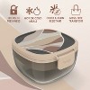 Bentgo 7.6c Glass All-in-One Salad Container Mod Curves - 3 of 4